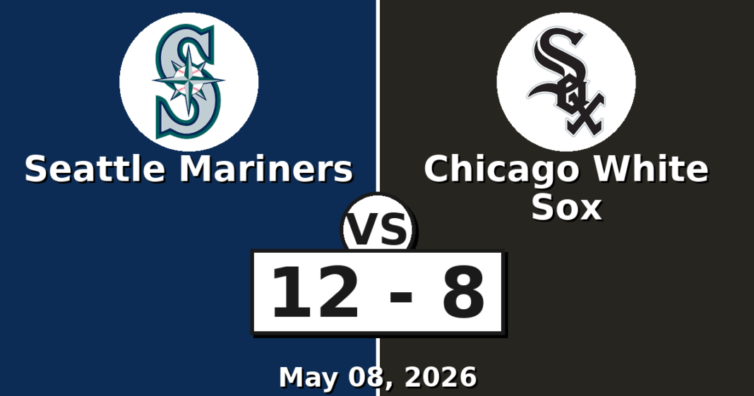 Seattle Mariners vs Chicago White Sox Match Player Stats