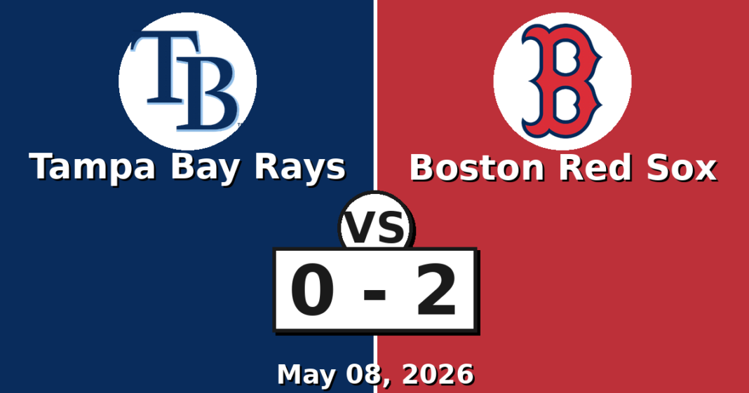Tampa Bay Rays vs Boston Red Sox Match Player Stats