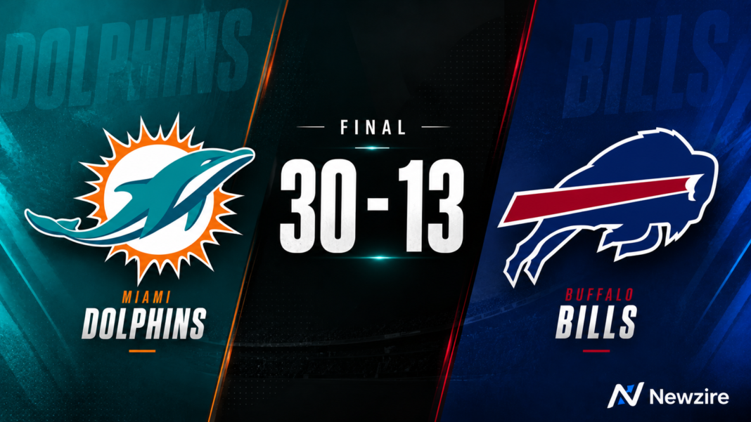 Miami Dolphins vs Buffalo Bills Match Player Stats