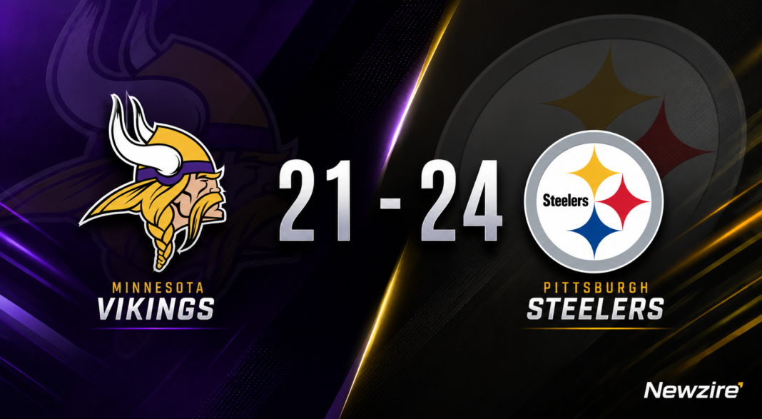 Minnesota Vikings vs Pittsburgh Steelers Match Player Stats