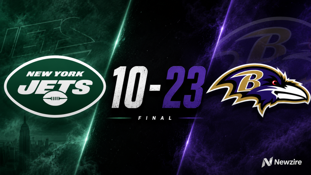New York Jets vs Baltimore Ravens Match Player Stats