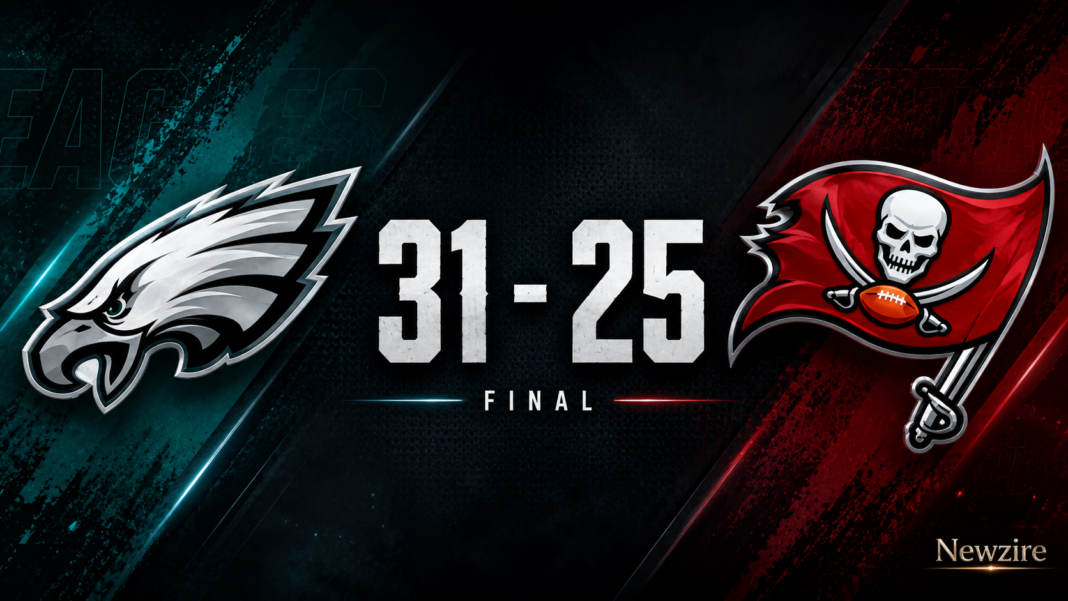 Philadelphia Eagles vs Tampa Bay Buccaneers Match Player Stats (Sep 28, 2025) Philadelphia Eagles vs Tampa Bay Buccaneers Match Player Stats