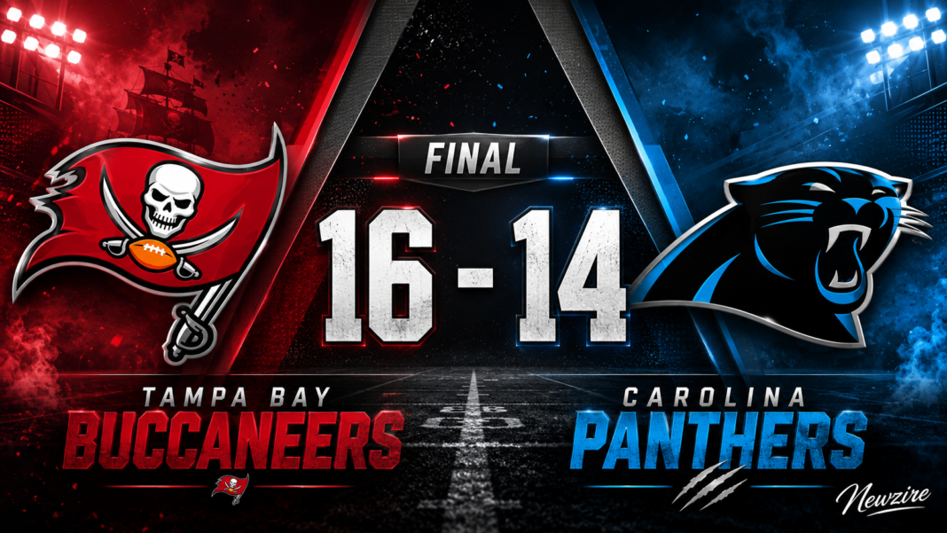 Tampa Bay Buccaneers vs Carolina Panthers Match Player Stats
