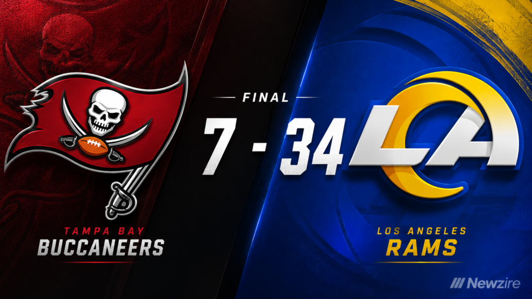 Tampa Bay Buccaneers vs Los Angeles Rams Match Player Stats (Nov 23, 2025) Tampa Bay Buccaneers vs Los Angeles Rams Match Player Stats