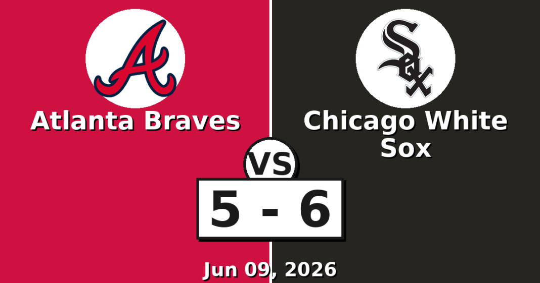 Atlanta Braves vs Chicago White Sox Match Player Stats