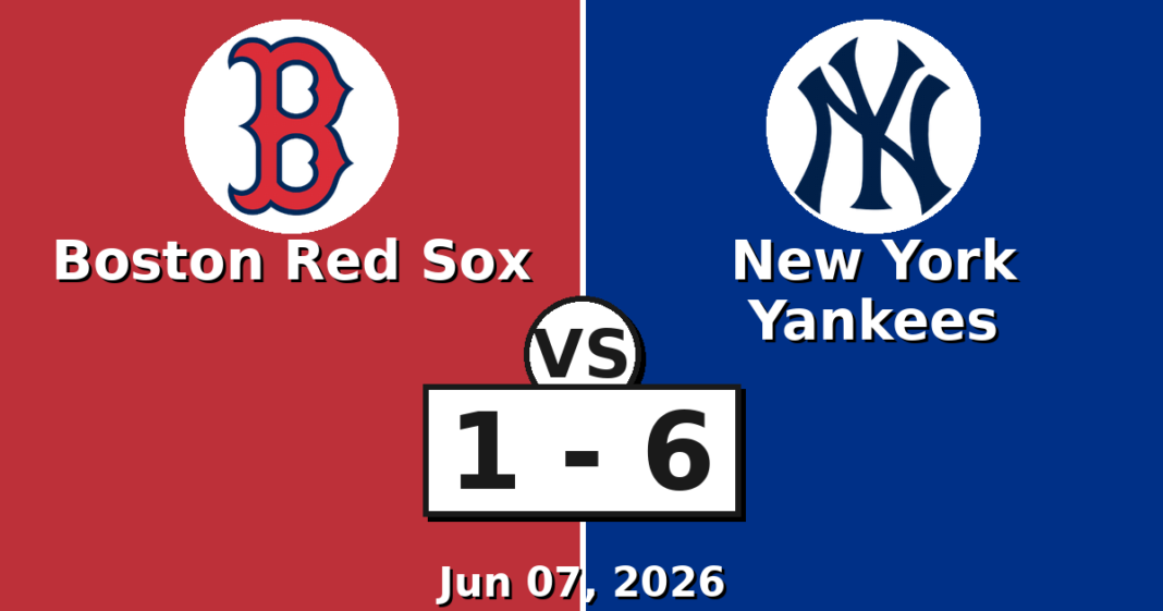 Boston Red Sox vs New York Yankees Match Player Stats