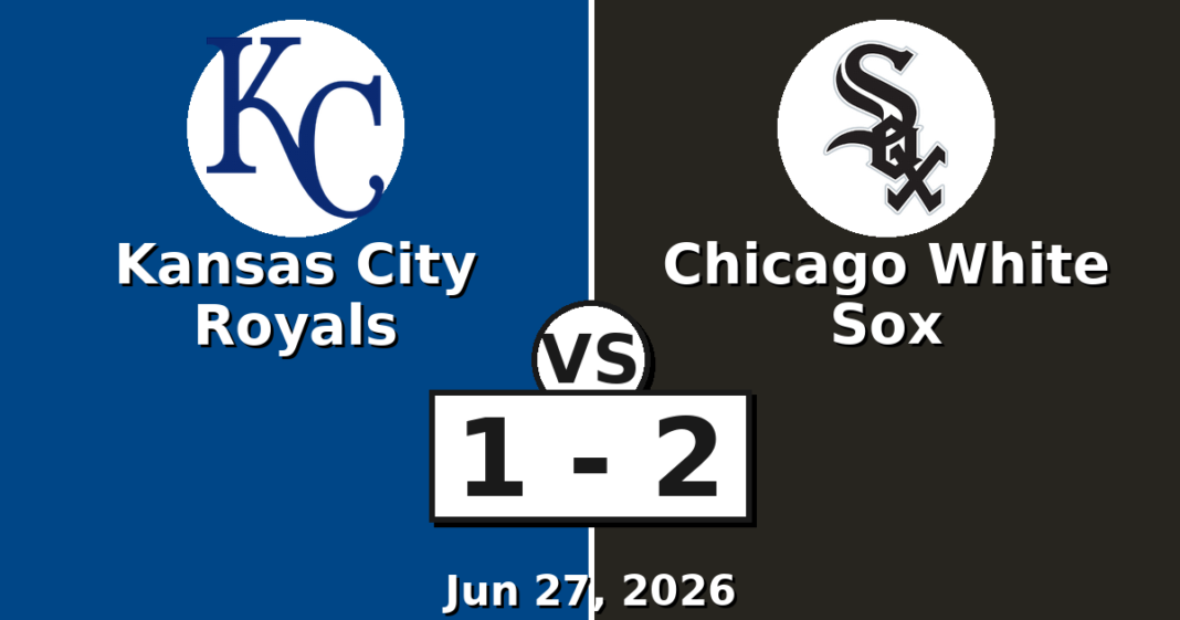 Kansas City Royals vs Chicago White Sox Match Player Stats