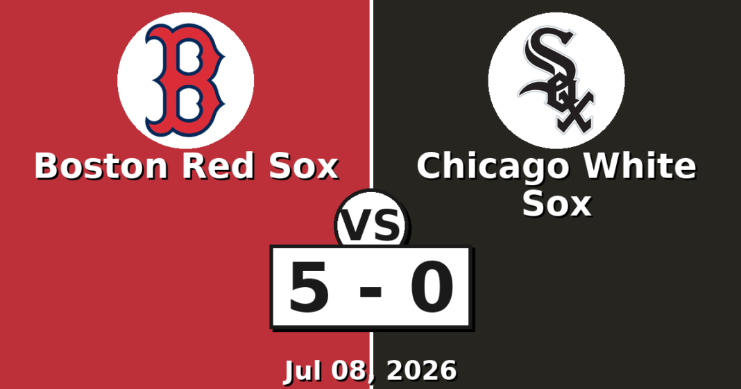 Boston Red Sox vs Chicago White Sox Match Player Stats