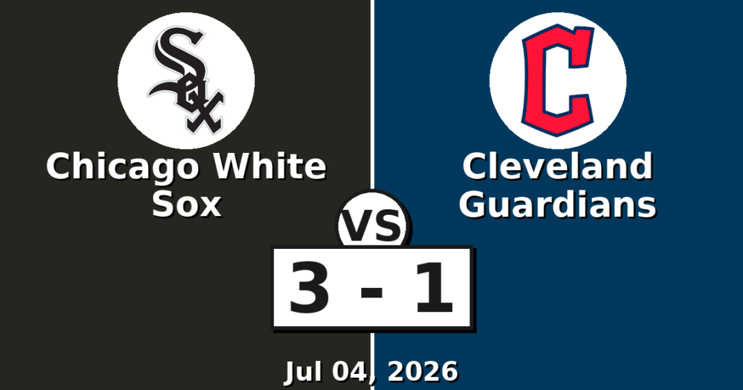 Chicago White Sox vs Cleveland Guardians Match Player Stats